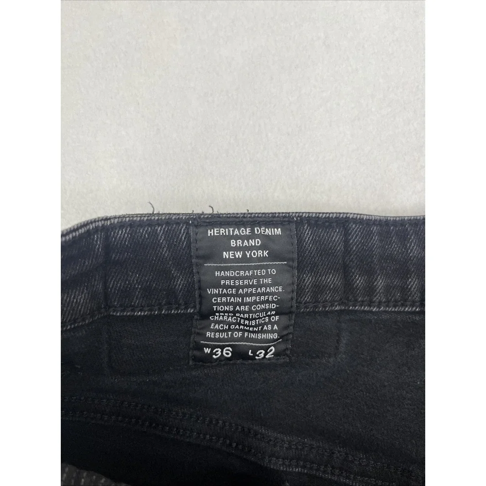 Cult of Individuality Mens 35x30 Black Punk Super Skinny Distressed Jeans
